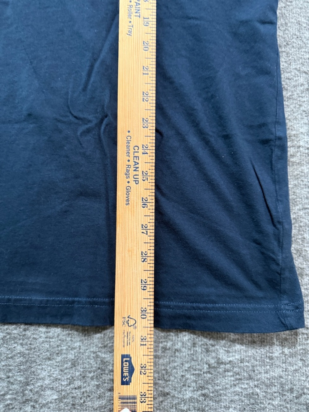 New Era Houston Astros Navy Crewneck Tee Size 2XL - Picture 6 of 6